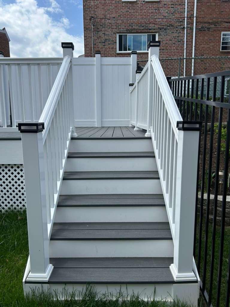Custom Deck Stairs