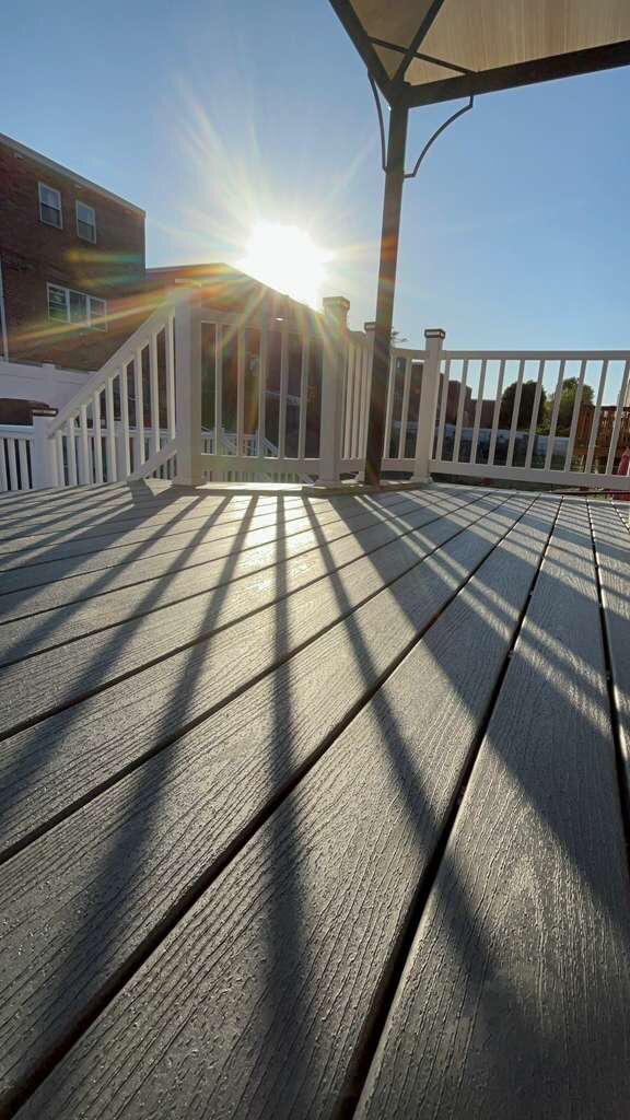 Composite Deck Finish